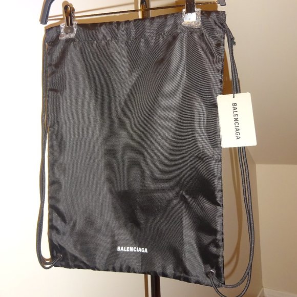 Balenciaga Canvas Drawstring Backpack - Picture 1 of 5